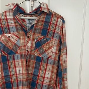 Levi's Multicolor Plaid Men's Shirt
